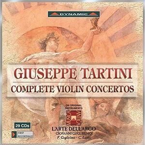 Tartini / Guglielmo / L'Arte Dell'Arco - Complete Violin Concertos  COMPACT